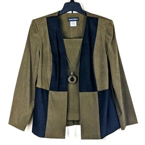 KARI’S PLACE twofer blazer top